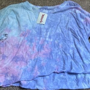 Southern Spirit multi colored crop top